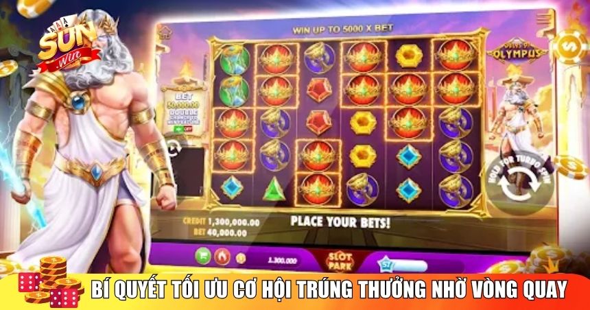Săn quà quay số may mắn hàng giờ Sunwin nhờ mẹo