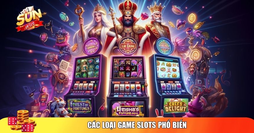 Các loại Game Slots phổ biến