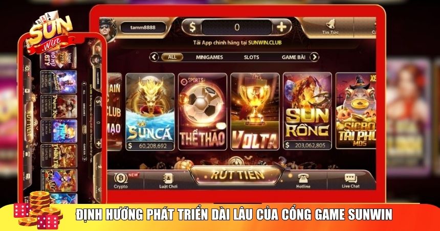 Định hướng phát triển dài lâu của cổng game Sunwin