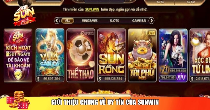 Giới thiệu chung về uy tín của Sunwin