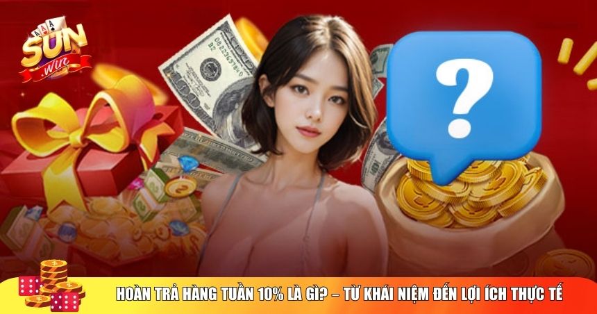 Người chơi cần nắm rõ cách hoạt động của cơ chế hoàn trả hàng tuần 10% 