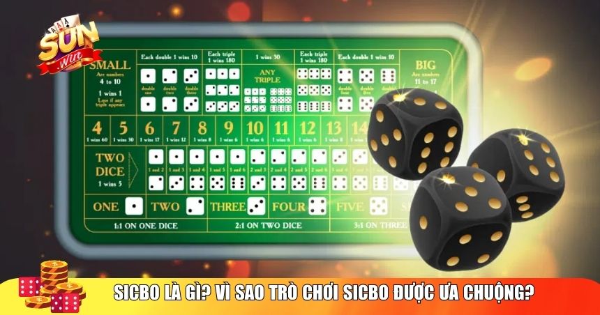 Sicbo là gì? Vì sao trò chơi Sicbo được ưa chuộng?