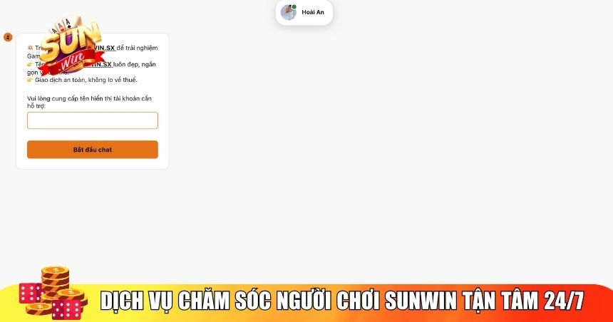 Lợi ích vượt trội khi chơi game tại Sunwin về CSKH